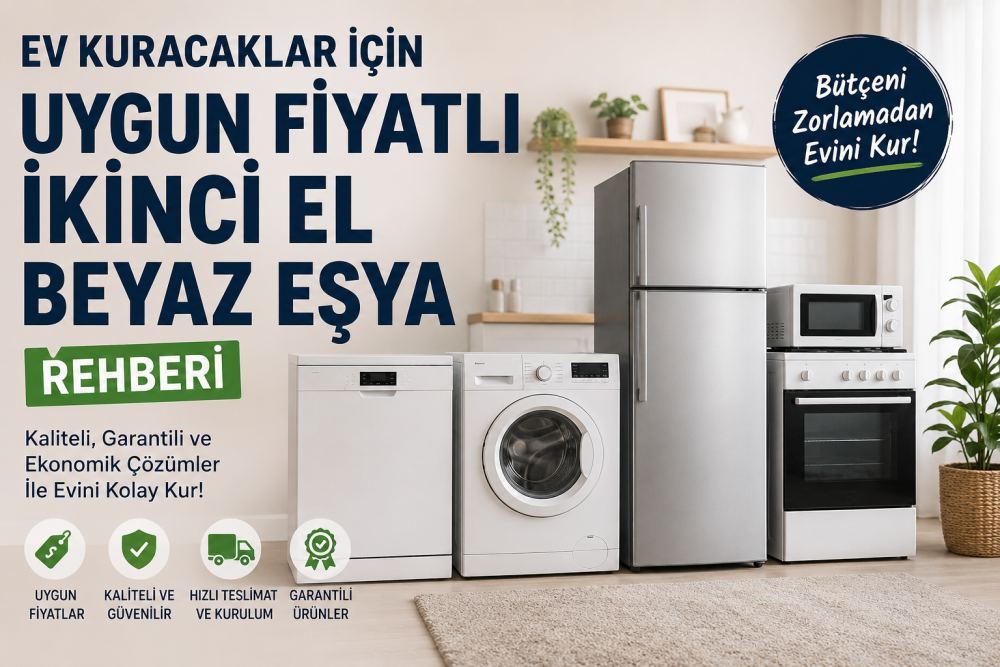 Ev Kuracaklar İçin Uygun Fiyatlı İkinci El Beyaz Eşya Rehberi